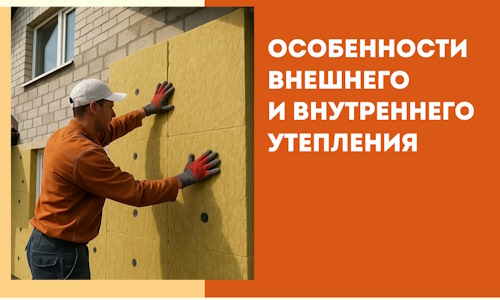 Какие особенности внешнего и внутреннего утепления в Белореченске