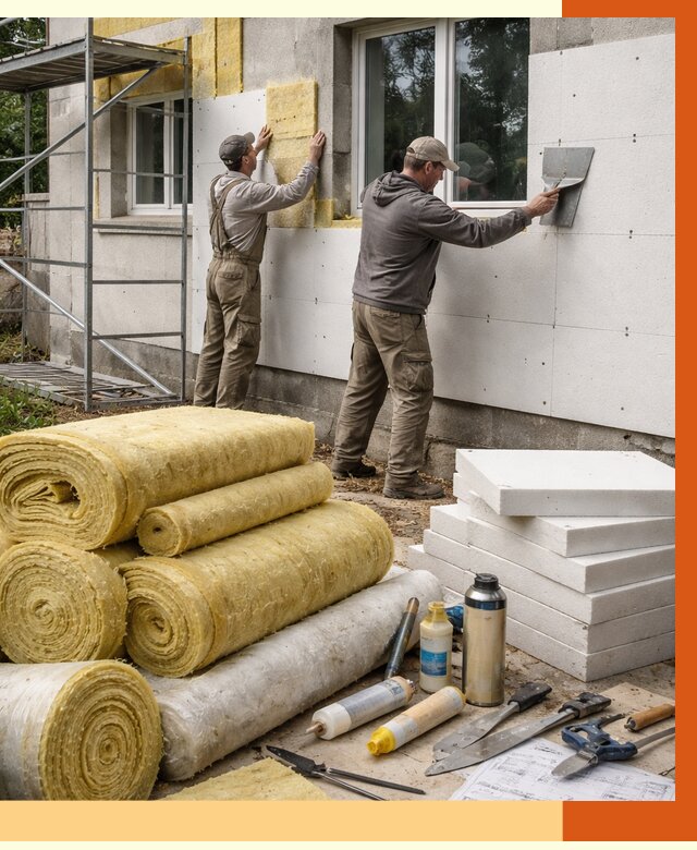 Утепление домов в Белореченске под ключ от 4260 руб/м2 | Профессионально — ТепломастерБлч