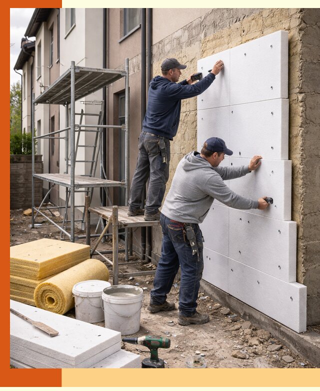 Утепление таунхауса с гарантией комфорта в Белореченске