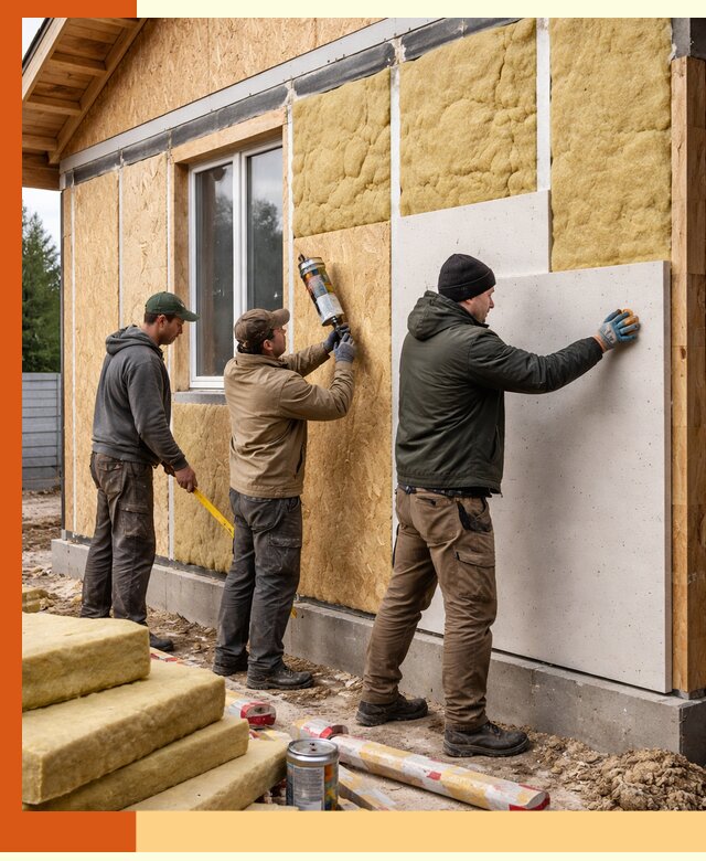 Профессиональное утепление дома из SIP-панелей в Белореченске