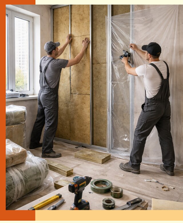 Утепление квартиры изнутри профессионально в Белореченске