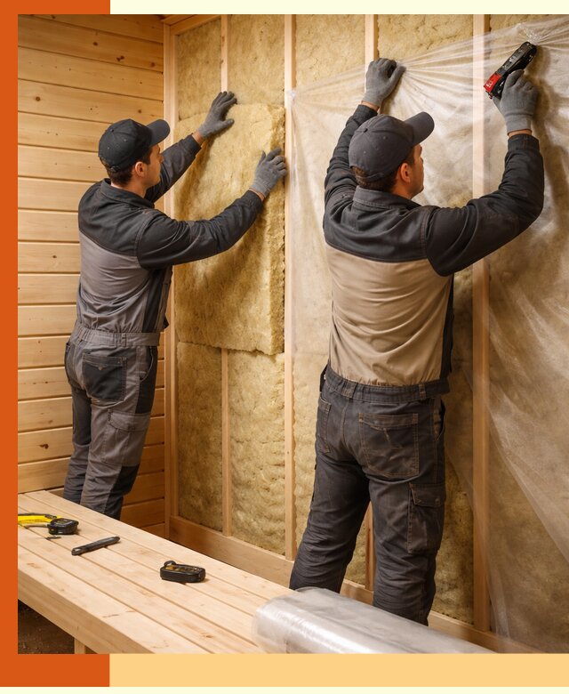 Профессиональное утепление сауны в Белореченске с гарантиями качества