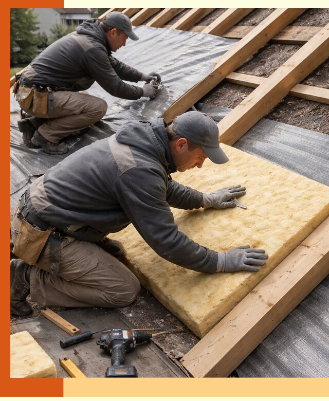 Профессиональное утепление крыши в Белореченске качественно и надежно