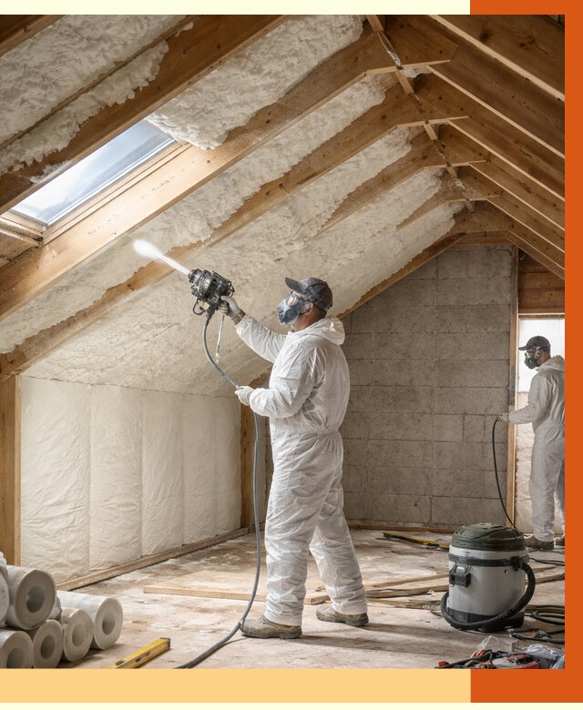 Утепление мансарды ППУ в Белореченске от 2790 руб./м² — заказать под ключ | ТепломастерБлч