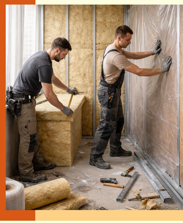 Профессиональное утепление лоджии в Белореченске эффективно и надежно