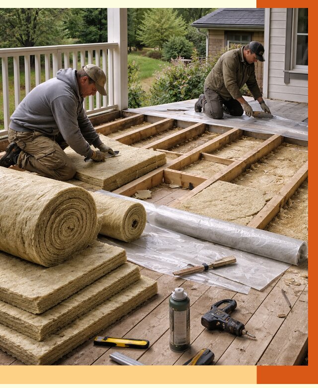 Утепление террасы в Белореченске от 4260 руб./м2 — утеплить террасу под ключ | ТепломастерБлч