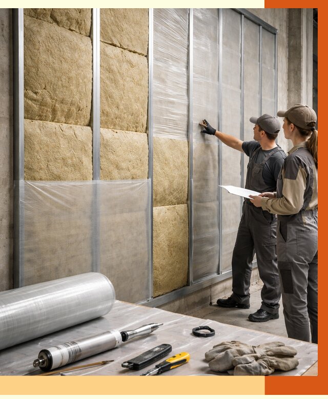 Утепление склада химсырья в Белореченске от 4565 руб. под ключ | ТепломастерБлч