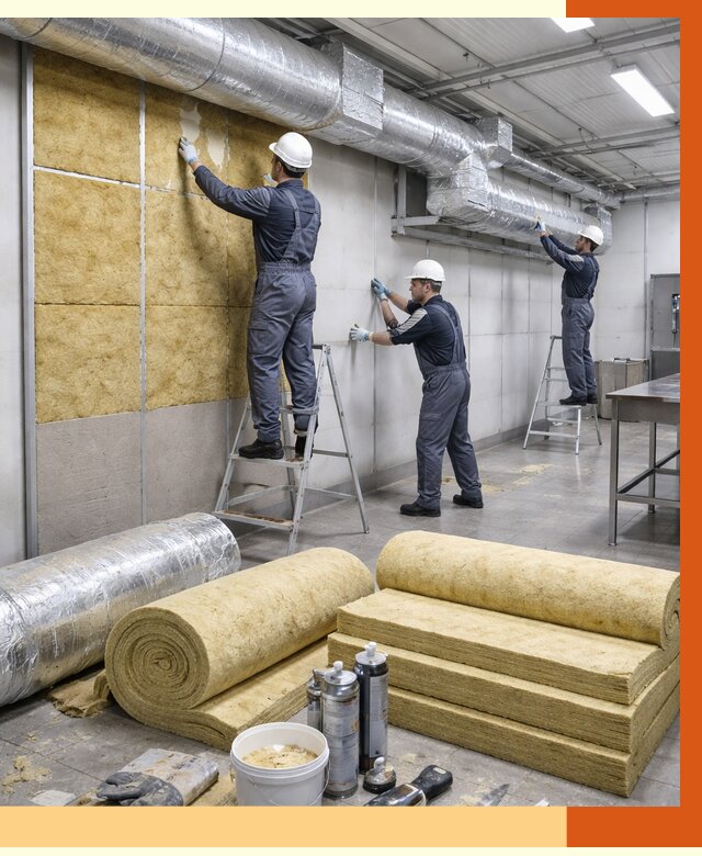 Утепление пищевого цеха в Белореченске от 12680 руб./м² — комплексно под ключ | ТепломастерБлч