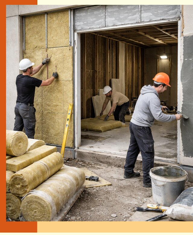 Утепление торгового павильона в Белореченске — качественно и энергоэффективно