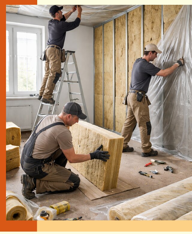 Утепление офисных помещений под ключ в Белореченске