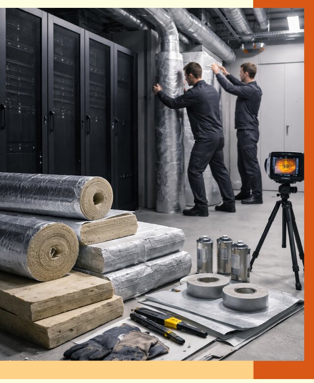 Утепление серверной в Белореченске от 8622 руб./м² — комплексно под ключ | ТепломастерБлч