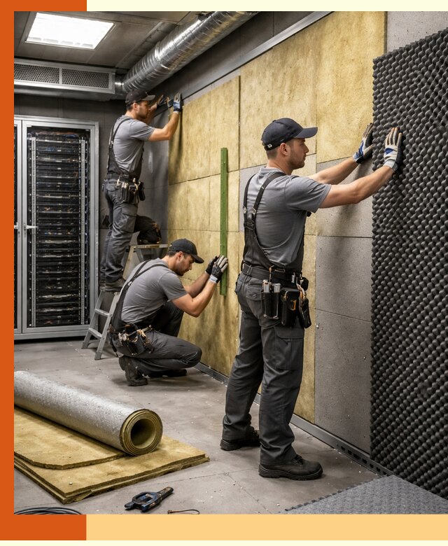 Утепление серверной комнаты профессионально в Белореченске