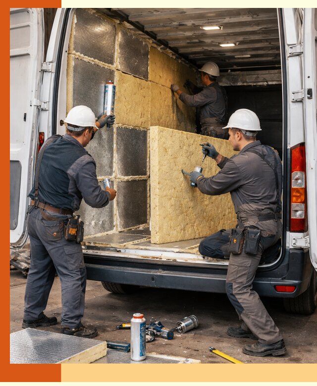 Утепление фургона-рефрижератора в Белореченске для сохранения температуры