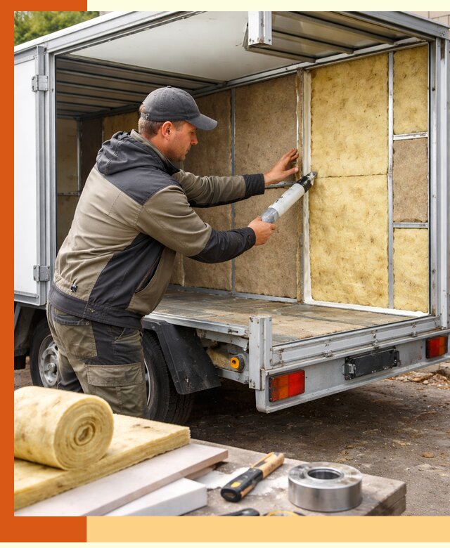 Профессиональное утепление прицепа в Белореченске для любых условий