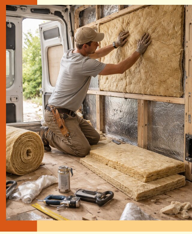 Утепление кемпера под ключ в Белореченске с гарантией качества