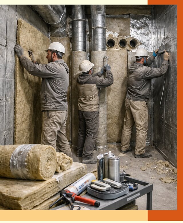 Утепление венткамеры в Белореченске под ключ от 1471 руб. — профессионально | ТепломастерБлч