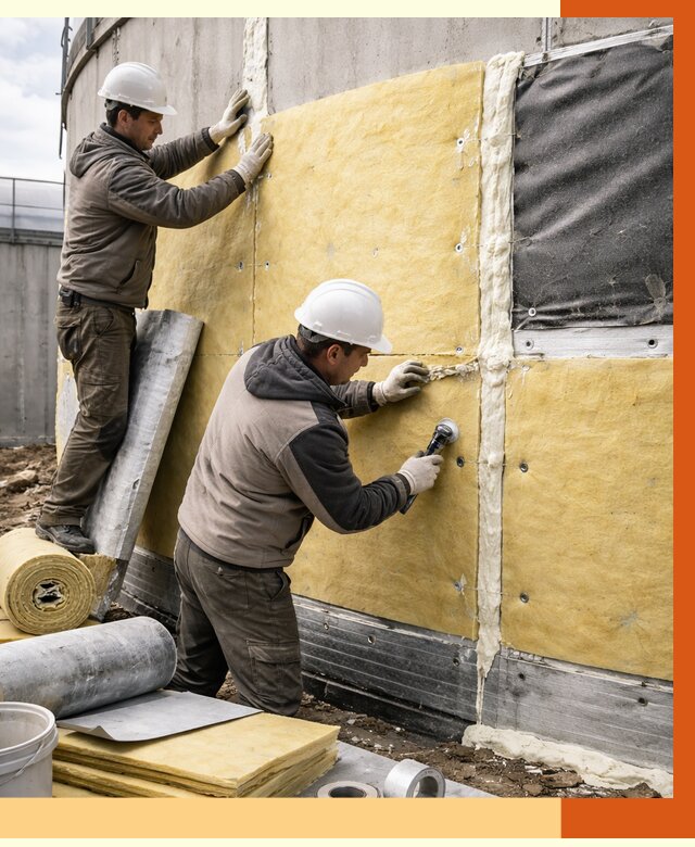 Утепление резервуара в Белореченске от 27896 руб/м2 — монтаж ППУ и комплекс под ключ | ТепломастерБлч