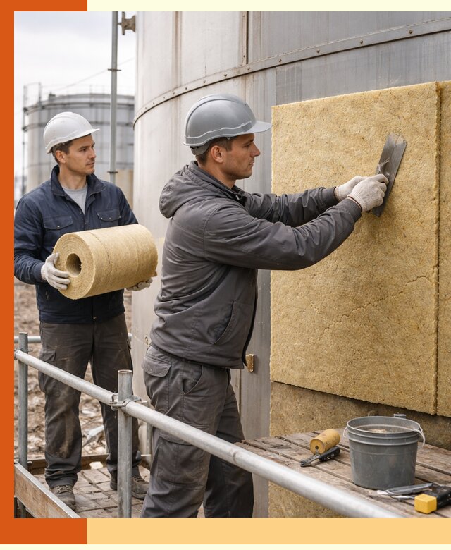 Профессиональное утепление резервуара и теплоизоляция в Белореченске
