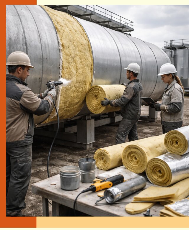 Утепление цистерны в Белореченске — утеплители и монтаж под ключ