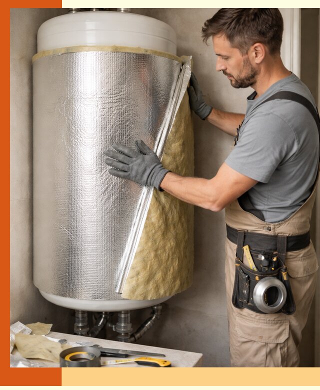 Утепление бойлера в Белореченске для снижения теплопотерь и экономии энергии