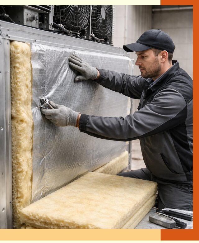 Утепление холодильного агрегата в Белореченске от 8622 руб. под ключ | ТепломастерБлч