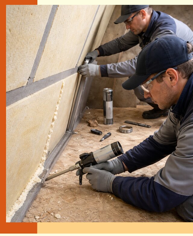 Герметизация стыков ППУ в Белореченске — надежное уплотнение швов