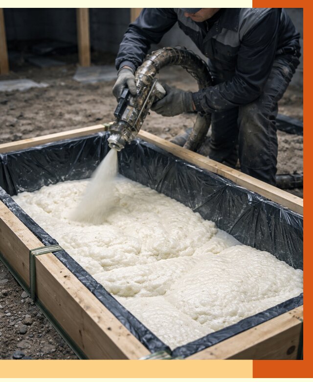 Заливка ППУ в формы в Белореченске от 2536 руб. — утепление форм под ключ | ТепломастерБлч