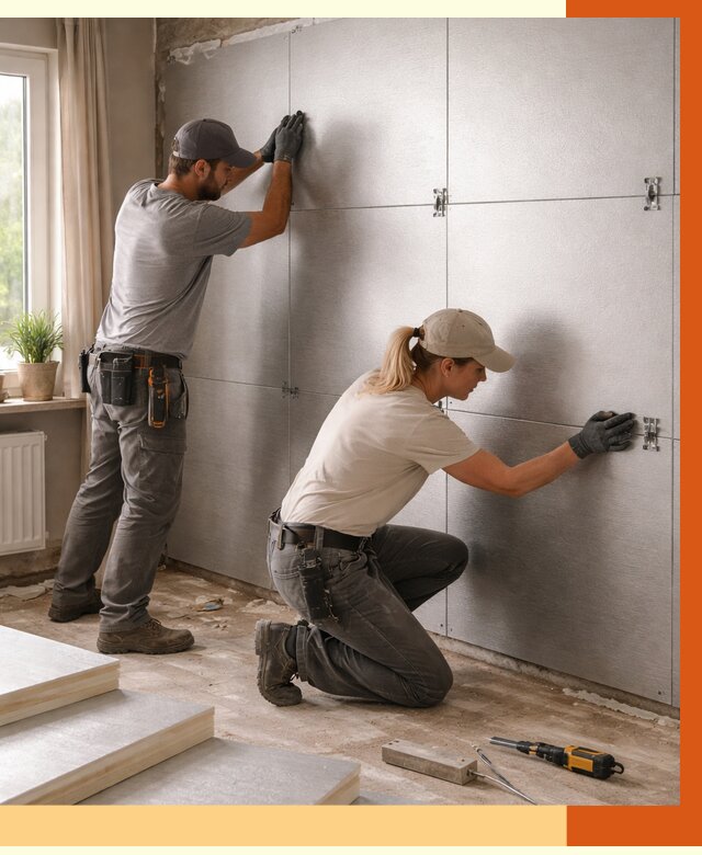 Утепление PIR панелями в Белореченске от 4260 руб. под ключ | ТепломастерБлч