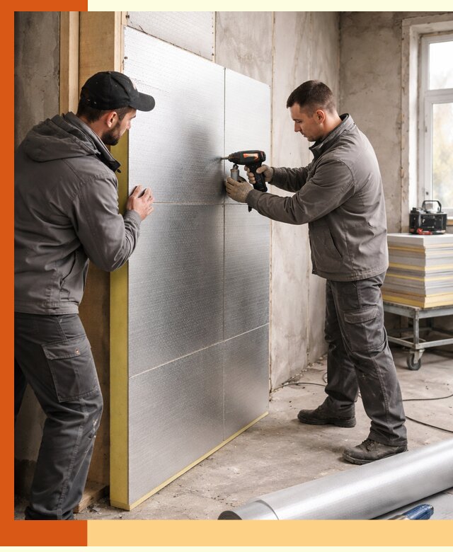 Утепление PIR панелями домов и зданий в Белореченске