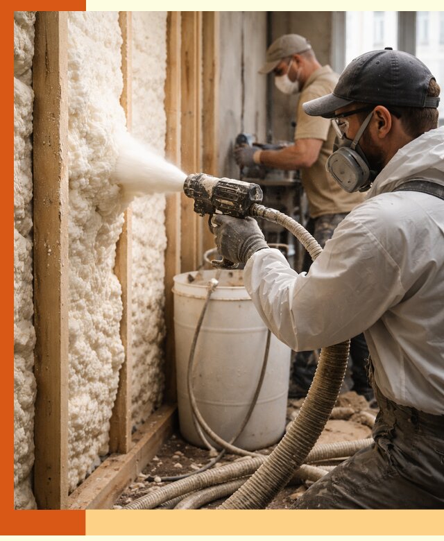 Утепление пеноизолом жилых и коммерческих объектов в Белореченске