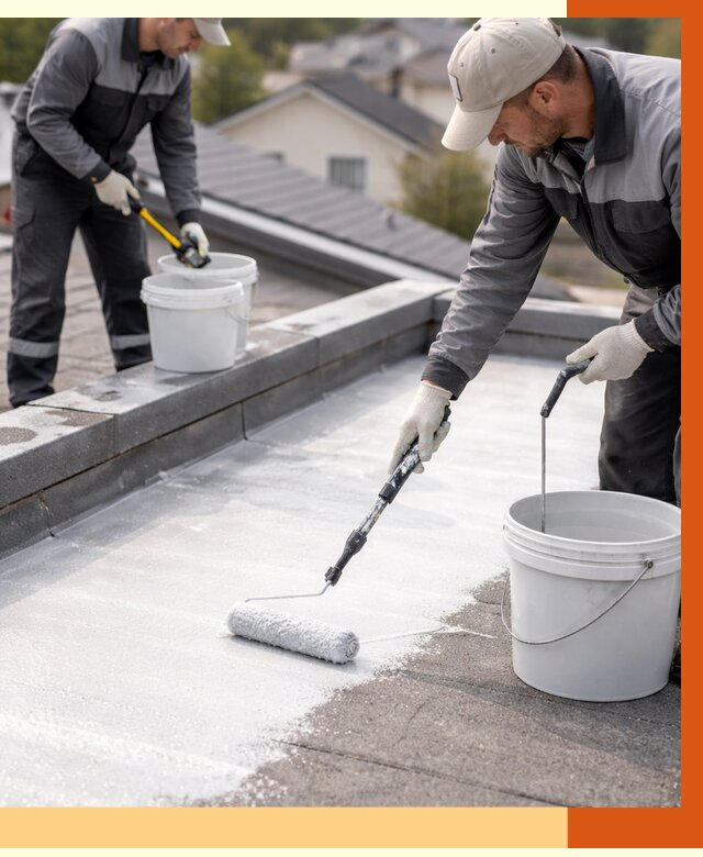 Утепление кровли жидкой теплоизоляцией в Белореченске от 2181 руб./м2 | ТепломастерБлч