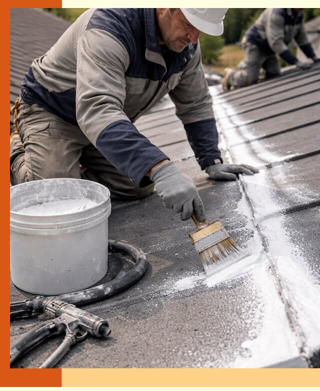 Утепление кровли жидкой теплоизоляцией в Белореченске