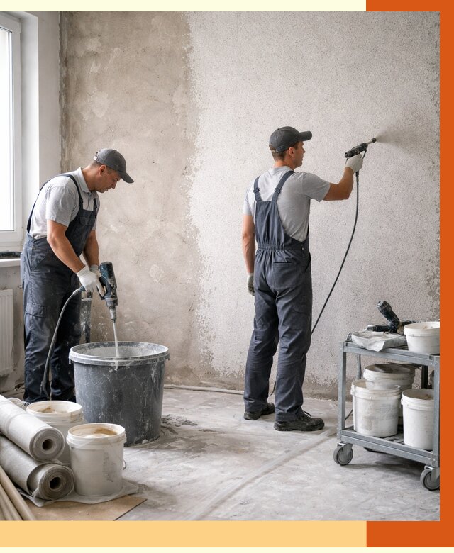 Утепление стен жидкой теплоизоляцией в Белореченске от 4260 руб/м² | ТепломастерБлч