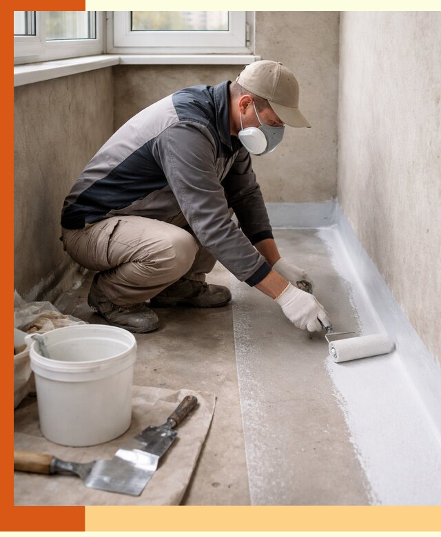 Утепление балкона жидкой теплоизоляцией в Белореченске