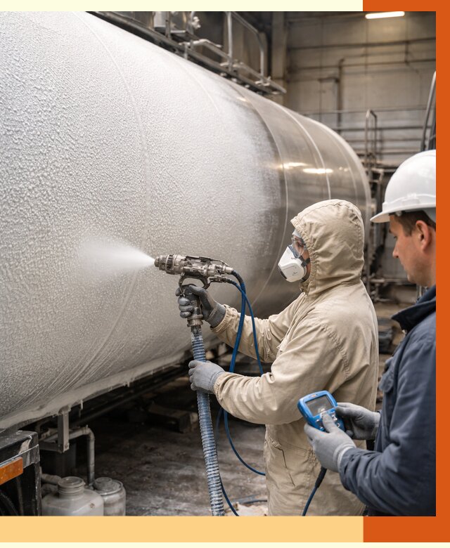 Утепление автоцистерны жидкой теплоизоляцией в Белореченске от 14709 руб. под ключ | ТепломастерБлч