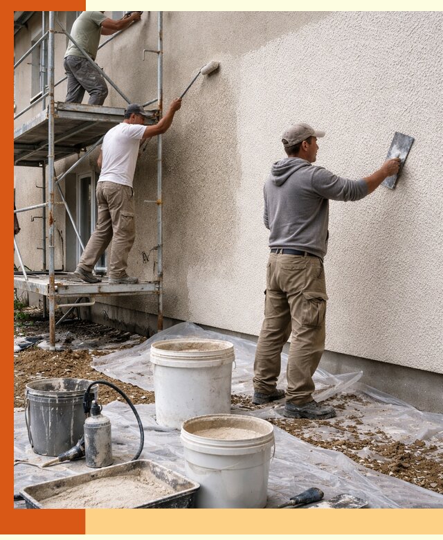 Утепление фасада жидкой пробкой в Белореченске