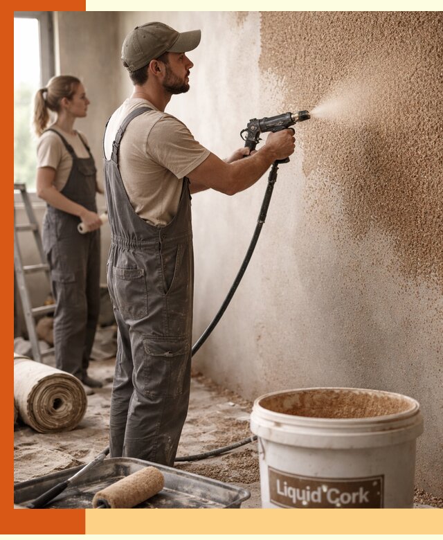 Утепление стен жидкой пробкой в Белореченске эффективное и долговечное