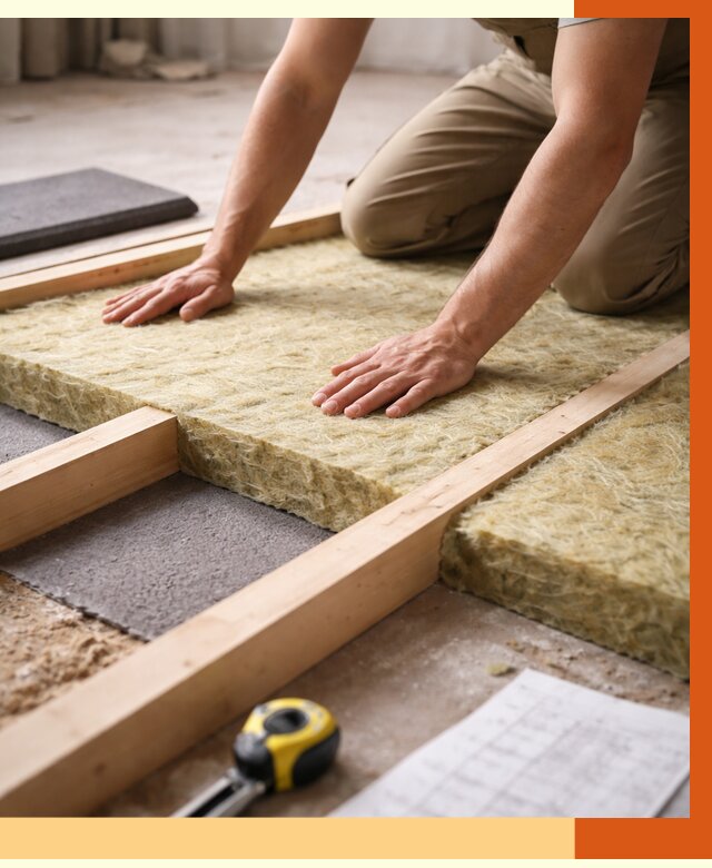 Шумоизоляция пола в Белореченске от 1268 руб./м² — профессиональная звукоизоляция | ТепломастерБлч