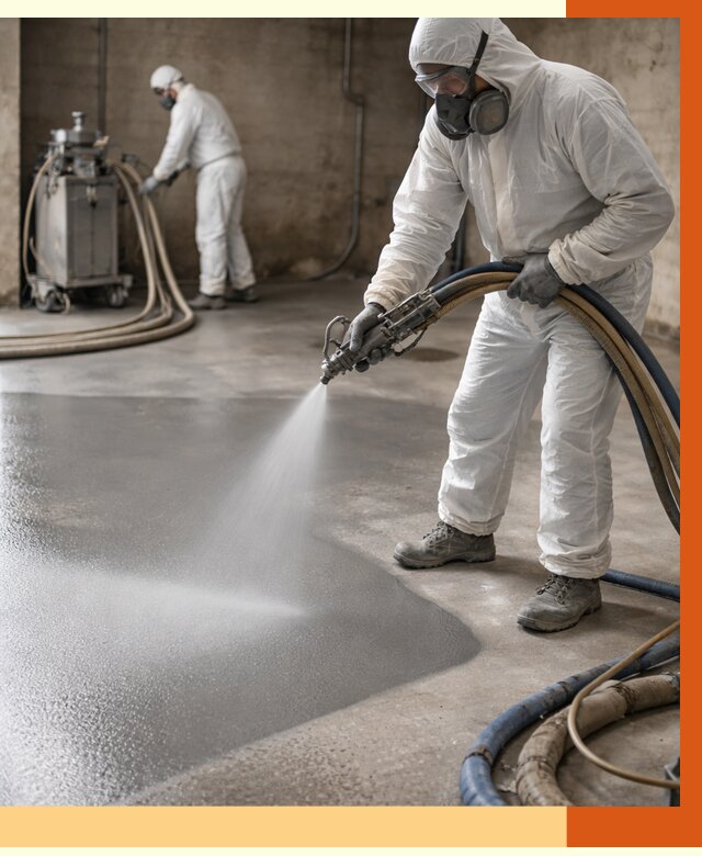 Гидроизоляция полимочевиной в Белореченске от 8622 руб/м² — напыление полимерной гидроизоляции | ТепломастерБлч