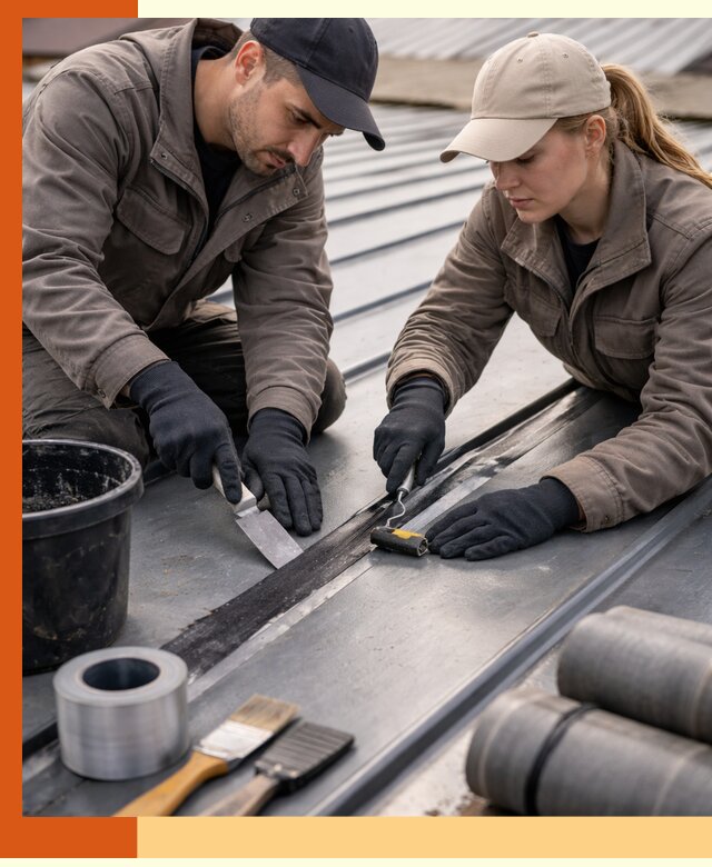 Гидроизоляция фальцевой кровли в Белореченске качественно и надежно