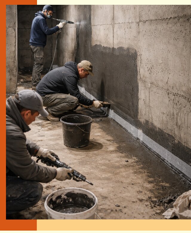 Гидроизоляция подвала в Белореченске — комплексная защита от влаги