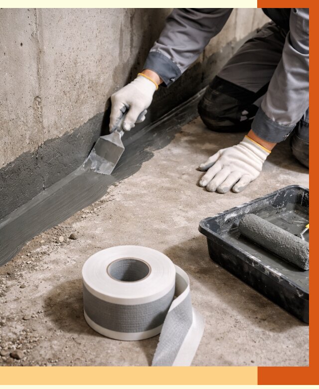 Гидроизоляция швов и герметизация стыков в Белореченске от 1268 руб. | ТепломастерБлч