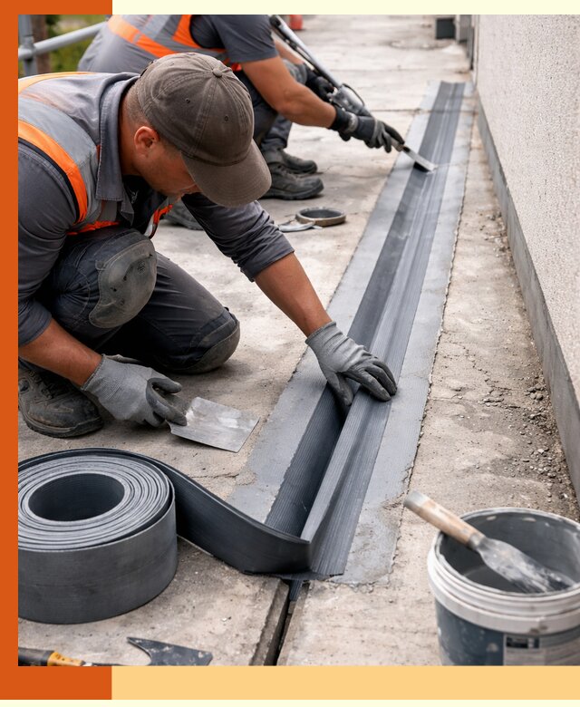 Гидроизоляция деформационного шва в Белореченске профессионально и надежно