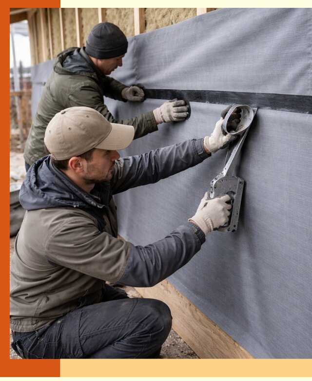 Монтаж ветроизоляции зданий и конструкций в Белореченске