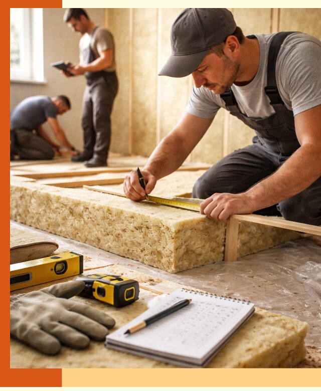 Расчет толщины утеплителя для зданий и помещений в Белореченске