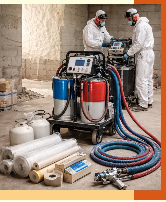 Аренда установки для напыления ППУ в Белореченске от 35504 руб. | ТепломастерБлч